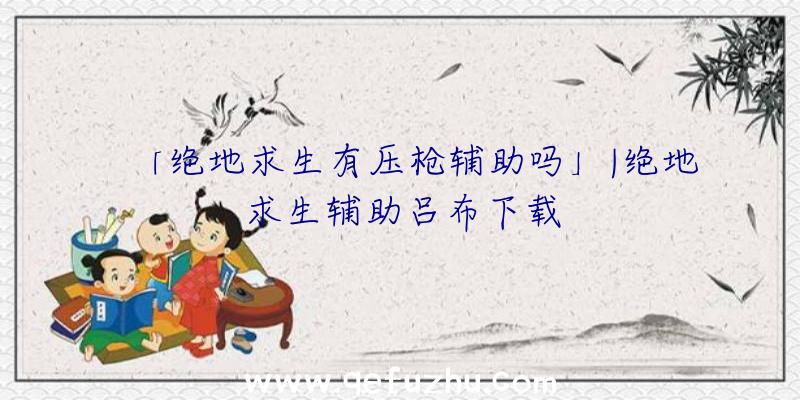 「绝地求生有压枪辅助吗」|绝地求生辅助吕布下载